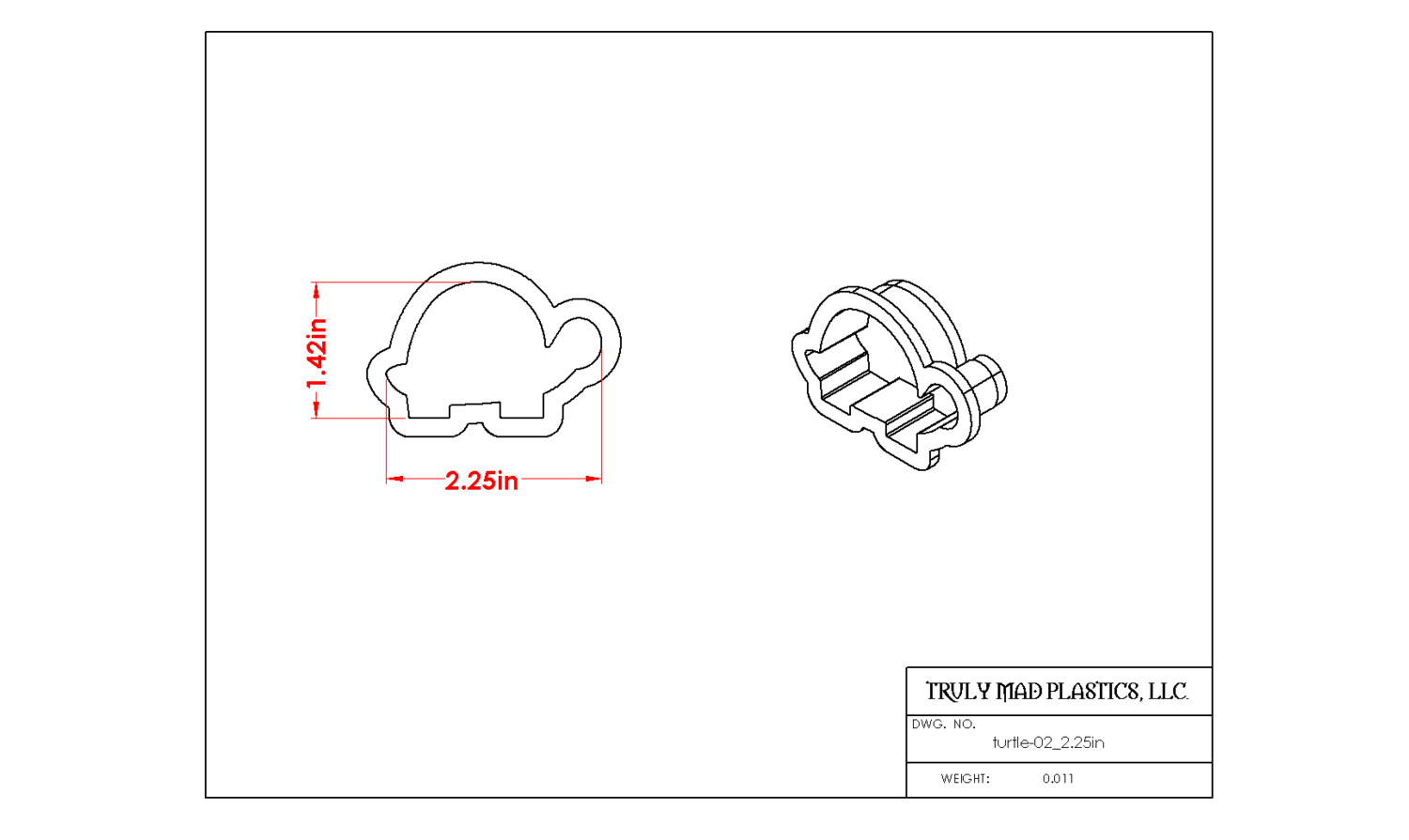 Turtle 02 2.25&quot;