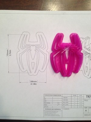 Spider 01 (Fondant)