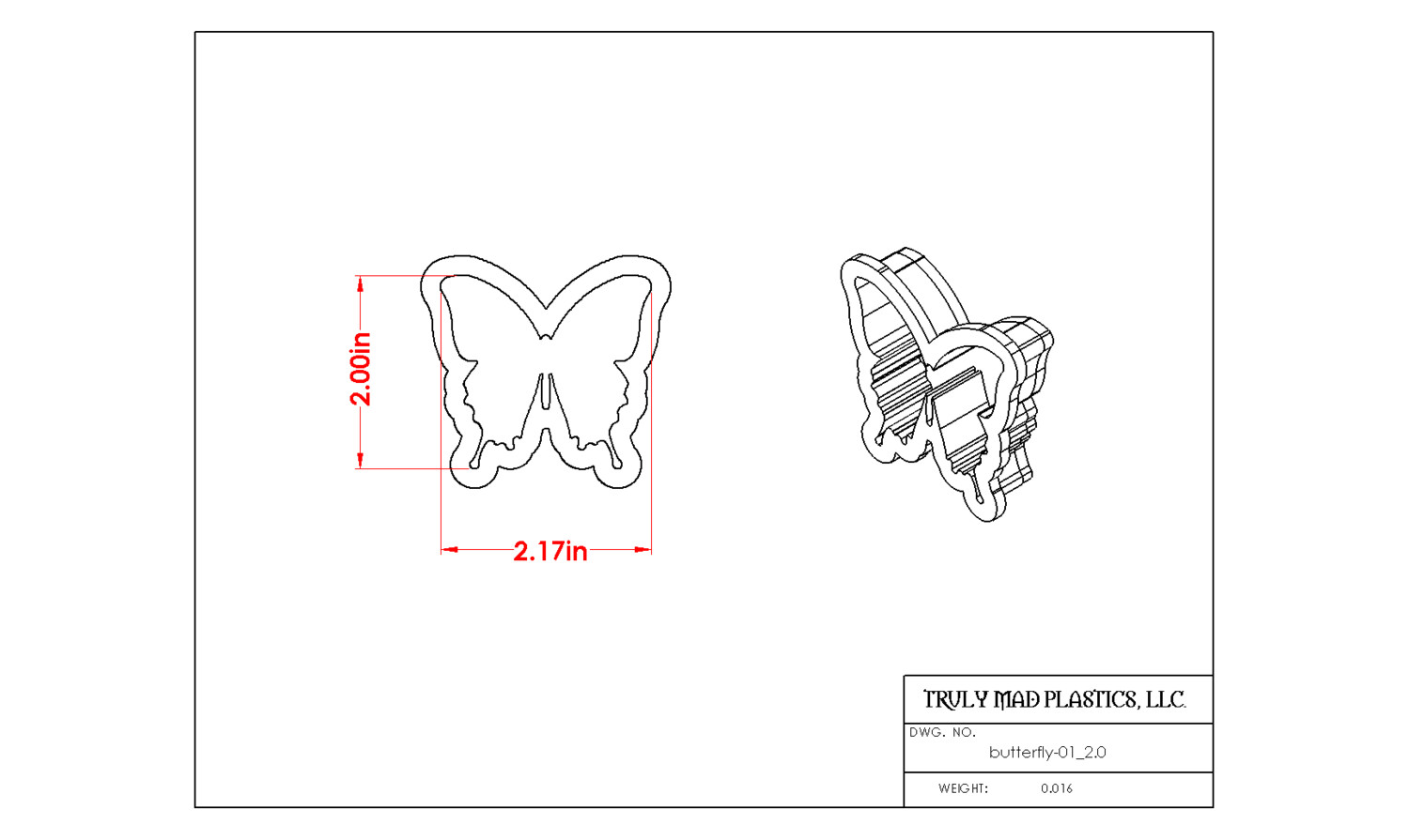 Butterfly 01 (2.0&quot;)