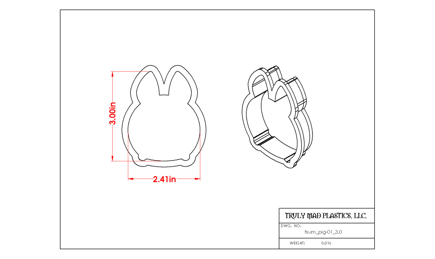 Tsum Pig 01 3.0"