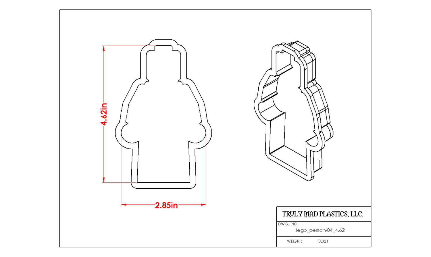 Lego Person 04 (4.62&quot;)