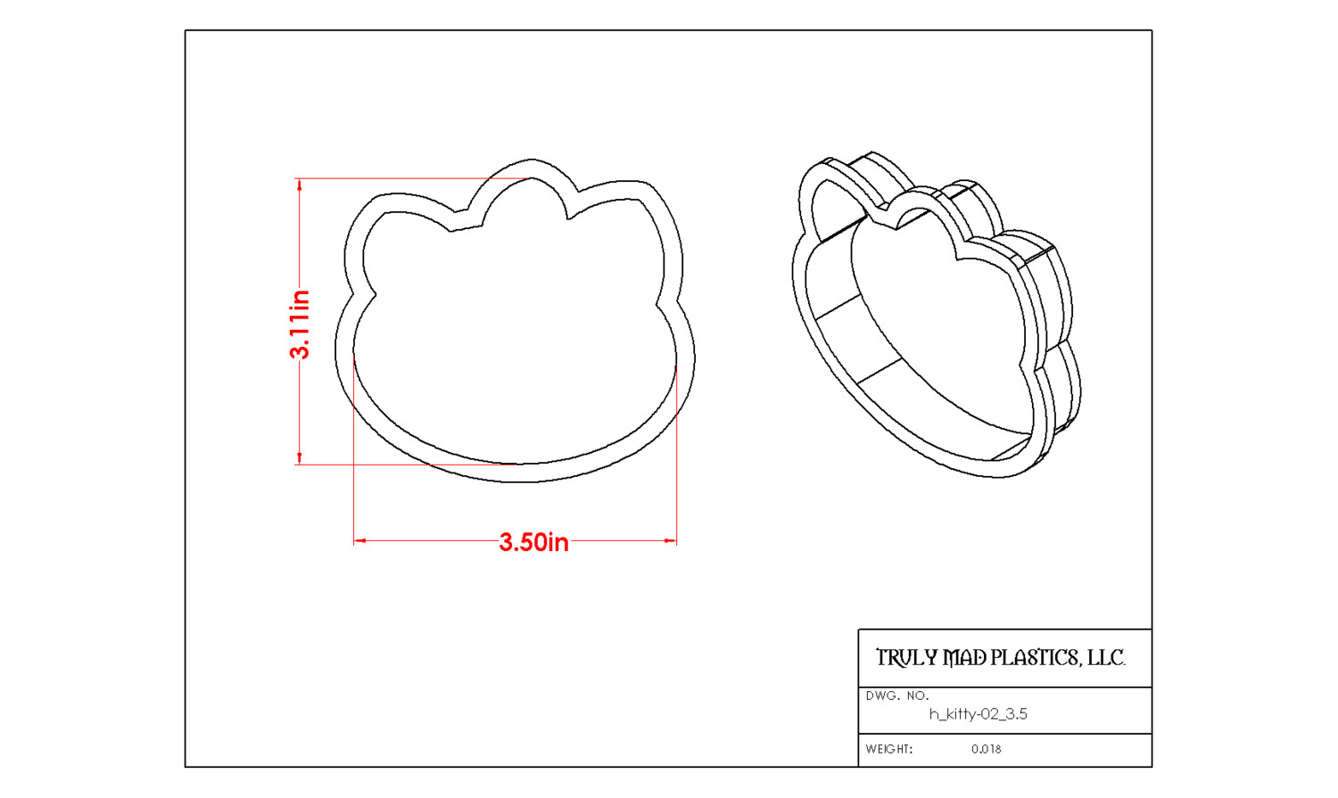 Hello Kitty 02 3.5&quot;