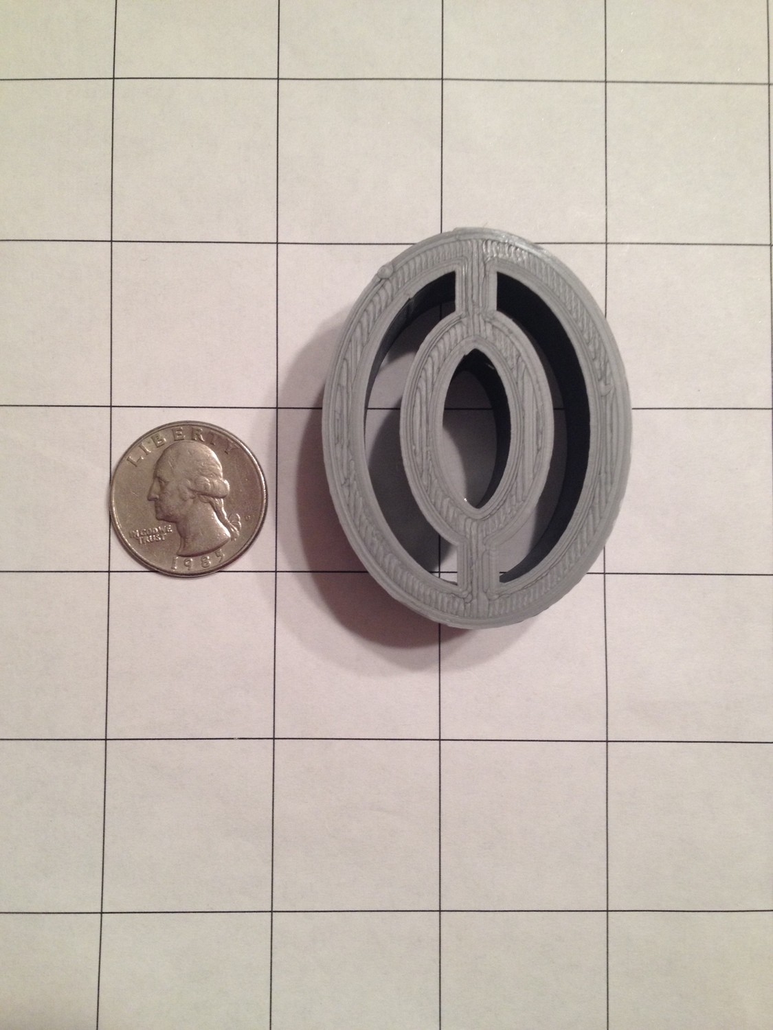Mini Oval w/cut out
