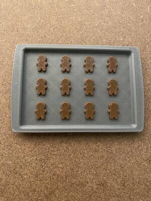 Elf Tray Mini Baking Sheet w/GB Cookies