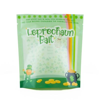Leprechaun Bait Cookie Pouch  (10 pack, Small, 5.5″ x 6″ x 2″)