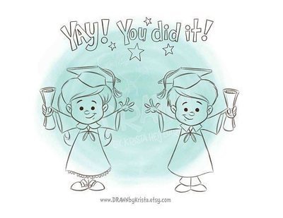 Graduate Boy 01 and Girl 01