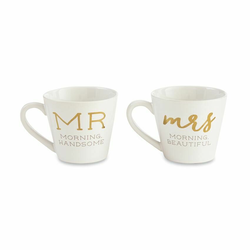 Mr./Mrs Mudpie Boxed Mug Set