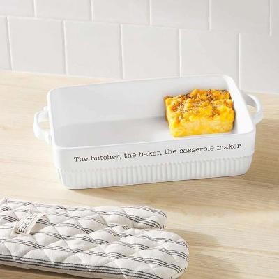  The Butcher, the Baker, the Casserole Maker Dish