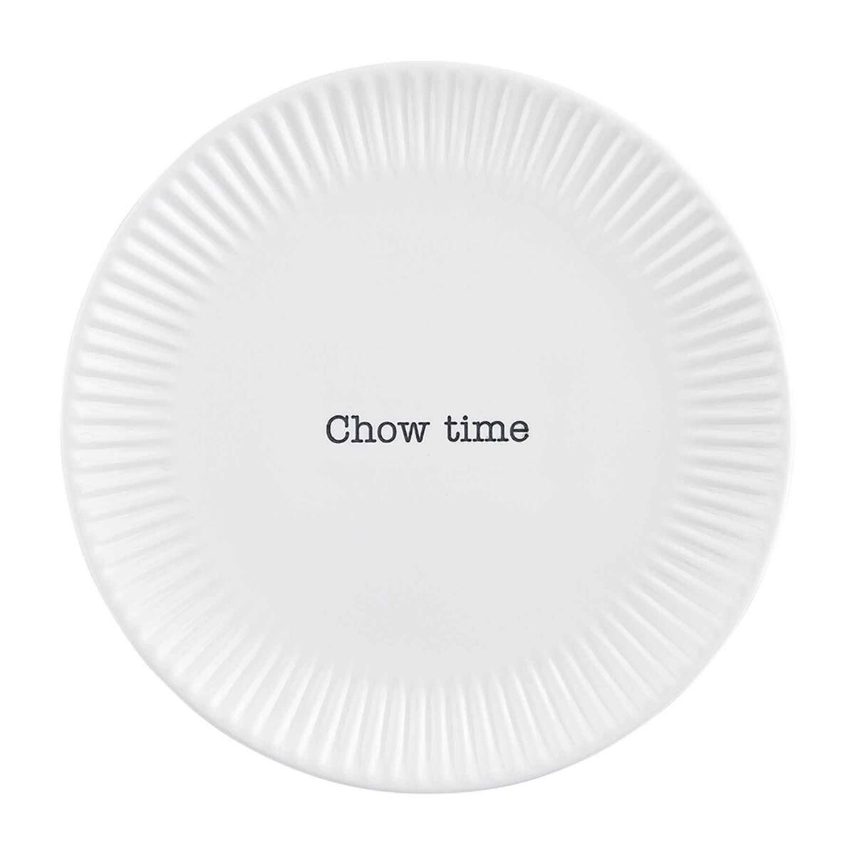 Melamine Chow Time Salad Plate