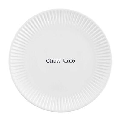 Melamine Chow Time Salad Plate