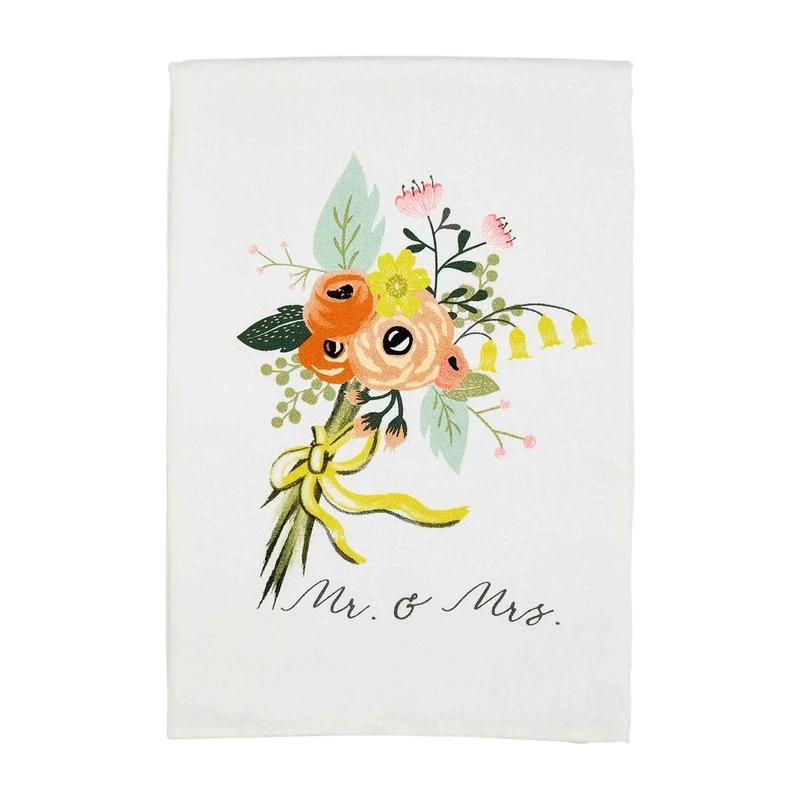 Bouquet Wedding Towel