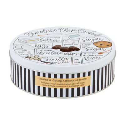 Chocolate Chip Tin/Recipe Box