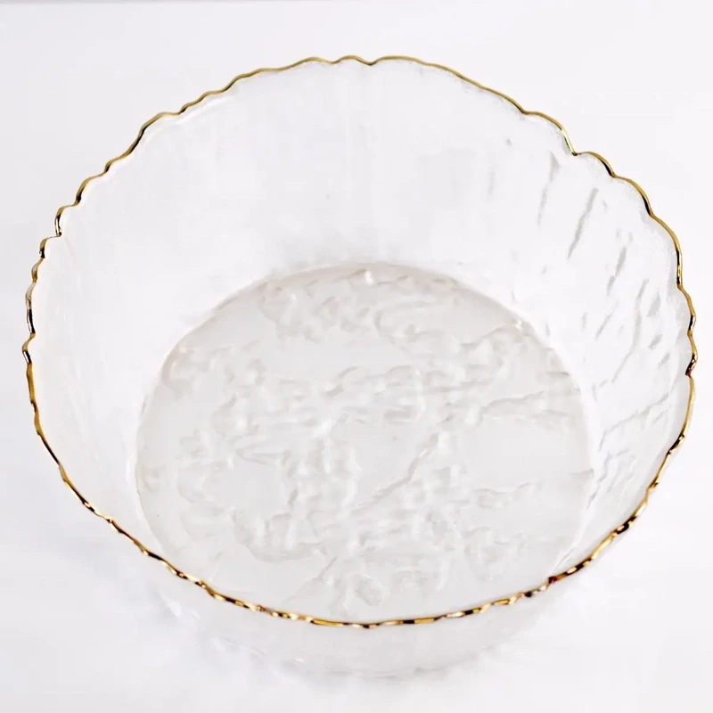 Marguerite Glass Serving Bowl 