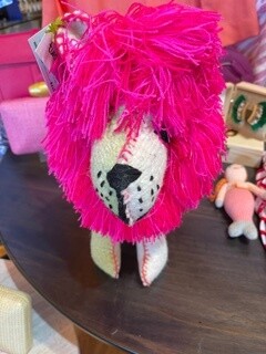 Twoolies Lion--Pink and Green