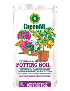 GreenAll Natural & Organic Potting Soil 2 cu ft (352S)