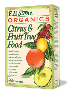 EB Stone Citrus Fruit Tree Food 4 lb Box 7-3-3 (325)