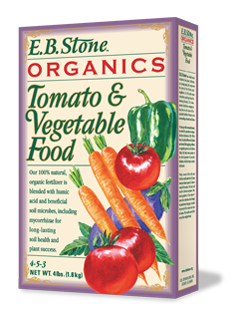 EB Stone Tomato & Vegetable Food 4 lb Box 4-5-3 (328)