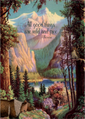 PFD All Good Things Are Wild 5x7 Card C-AGT