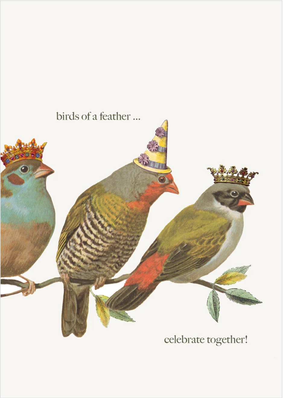 PFD Birds Of A Feather 5x7 Card C-BOF