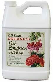 EB Stone Fish Emulsion with Kelp 4-1-1 1 gal (289)