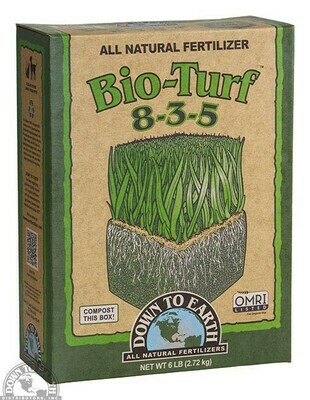 DTE Bio Turf Lawn Food 8-3-5 6lb