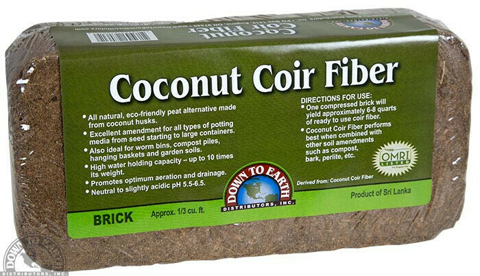 DTE Coconut Coir Fiber Brick 700g 27001