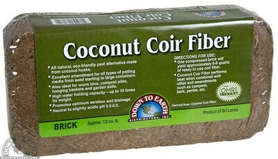 DTE Coconut Coir Fiber Brick 700G (27001)