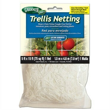 DTE Dalen Trellis Netting 5'x15′ Nylon 16005 – Store – The Plant Foundry