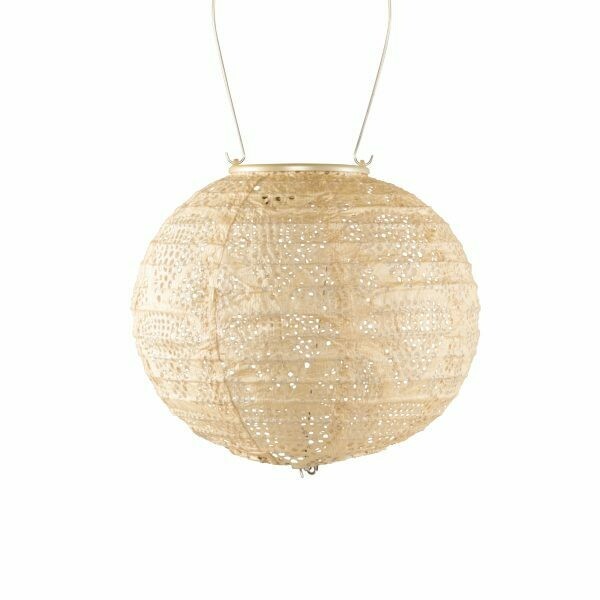 Allsop Solar Soji Stella Globe 8" Pearl Wave 31771