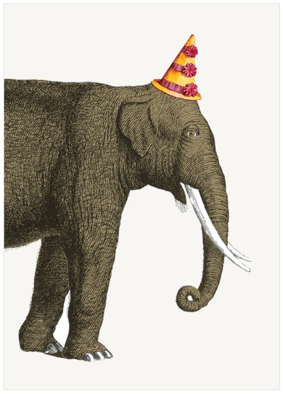 PFD Elephant Mini Card MI-EL