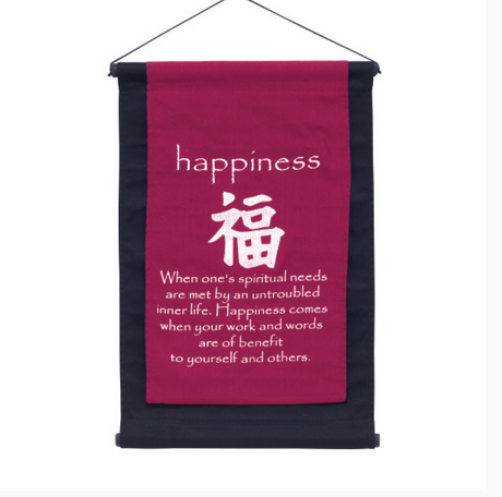 Benjamin Happiness Banner Magenta 6273
