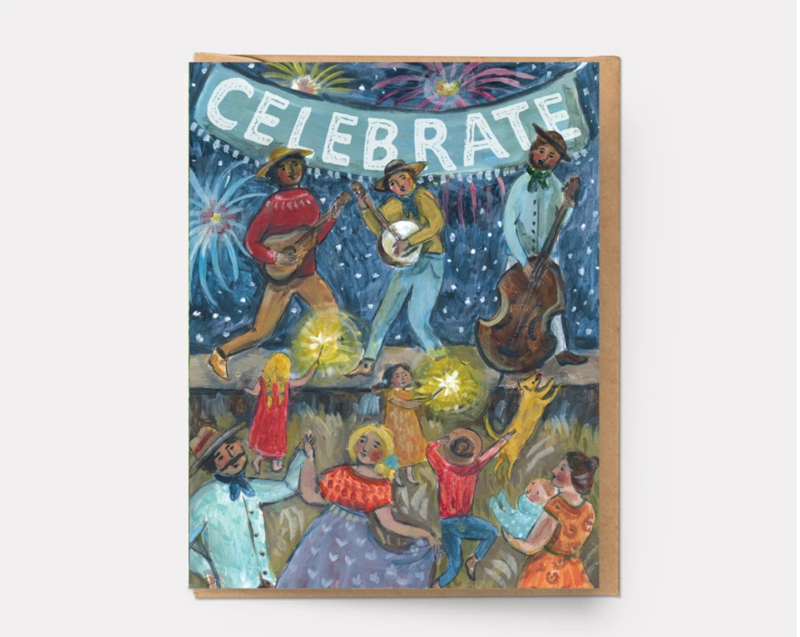 Ingrid Press Country Celebration Card C-101