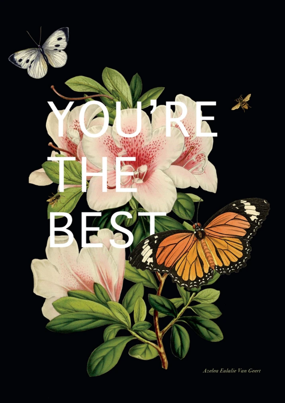 PFD You're The Best 5x7 Card C-YTB