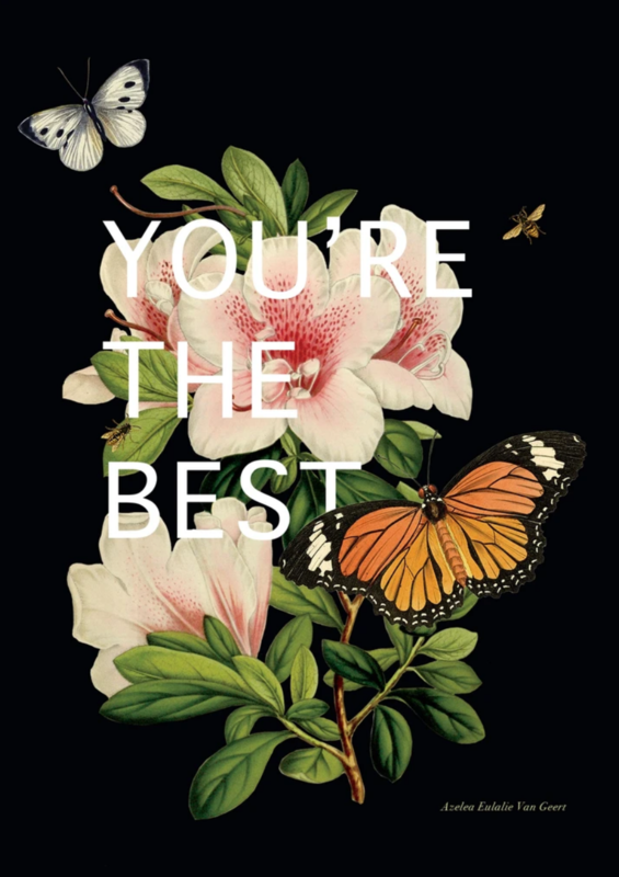 PFD You're The Best 5x7 Card C-YTB