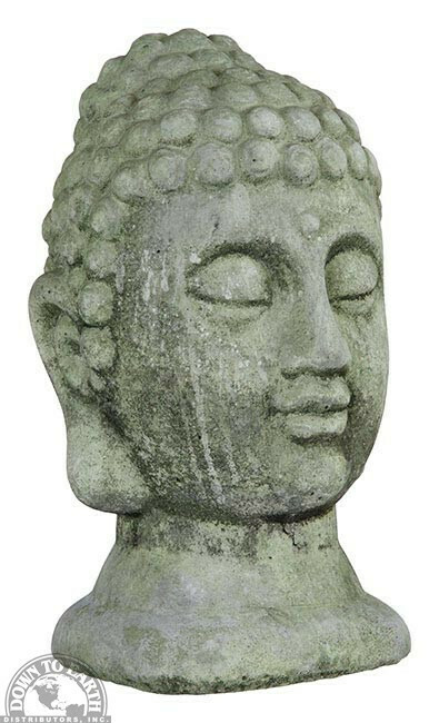 DTE Concrete Buddha Head Small (46027)