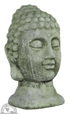 DTE Concrete Buddha Head Small (46027)