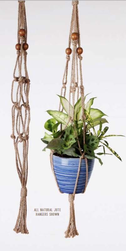 Primitive Planters 36" All Natural Jute Hanger (2855)
