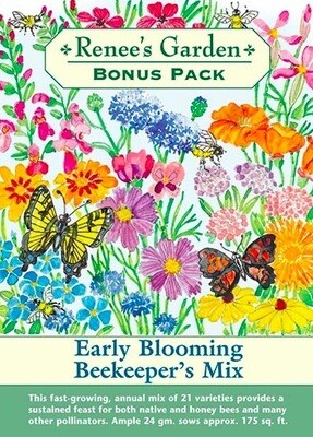 Renee's Bonus Pack Early Blooming Beekeepers Mix 8970
