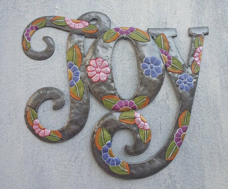 Beyond Borders Painted Floral Joy 17"x14" SM346