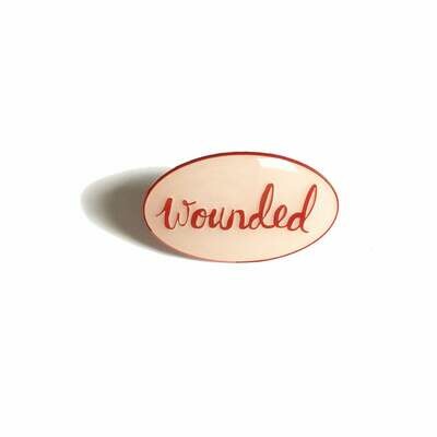 Little Wounds Wounded Enamel Pin