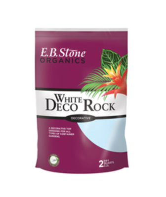 EB Stone Deco Rock White 2 qt (646)