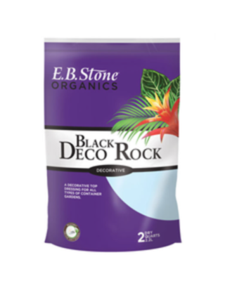 EB Stone Deco Rock Black 2 qt (644)