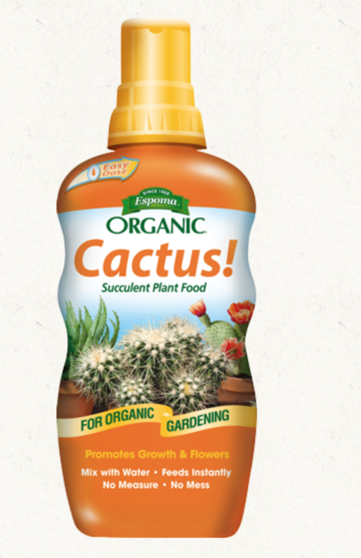 BFG Espoma 8oz Cactus! Organic Succulent Food ESPCAPF8