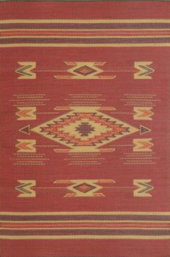 Mad Mats Navajo Dark Red 4’x6′ Store The Plant Foundry