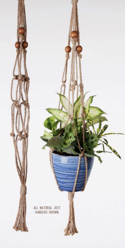 Primitive Planters 30" All Natural Jute Hanger (2992)