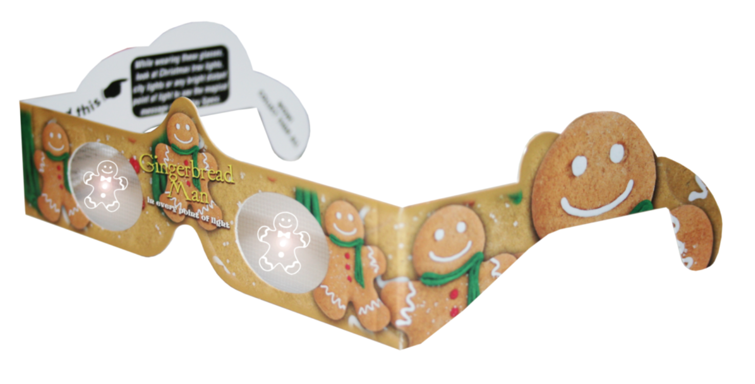APO Gingerbread Man Holiday Specs