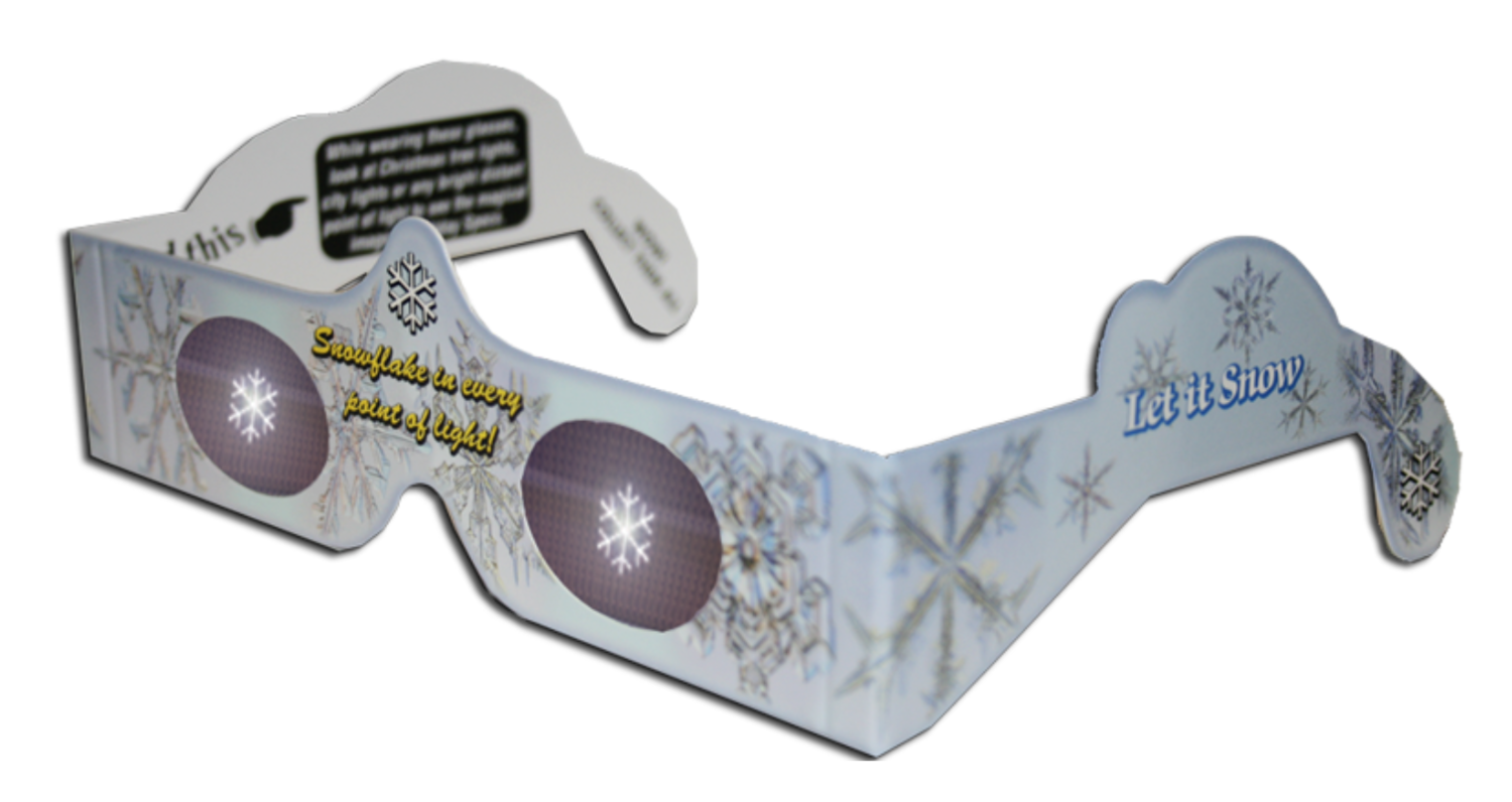 APO Snowflake Holiday Specs