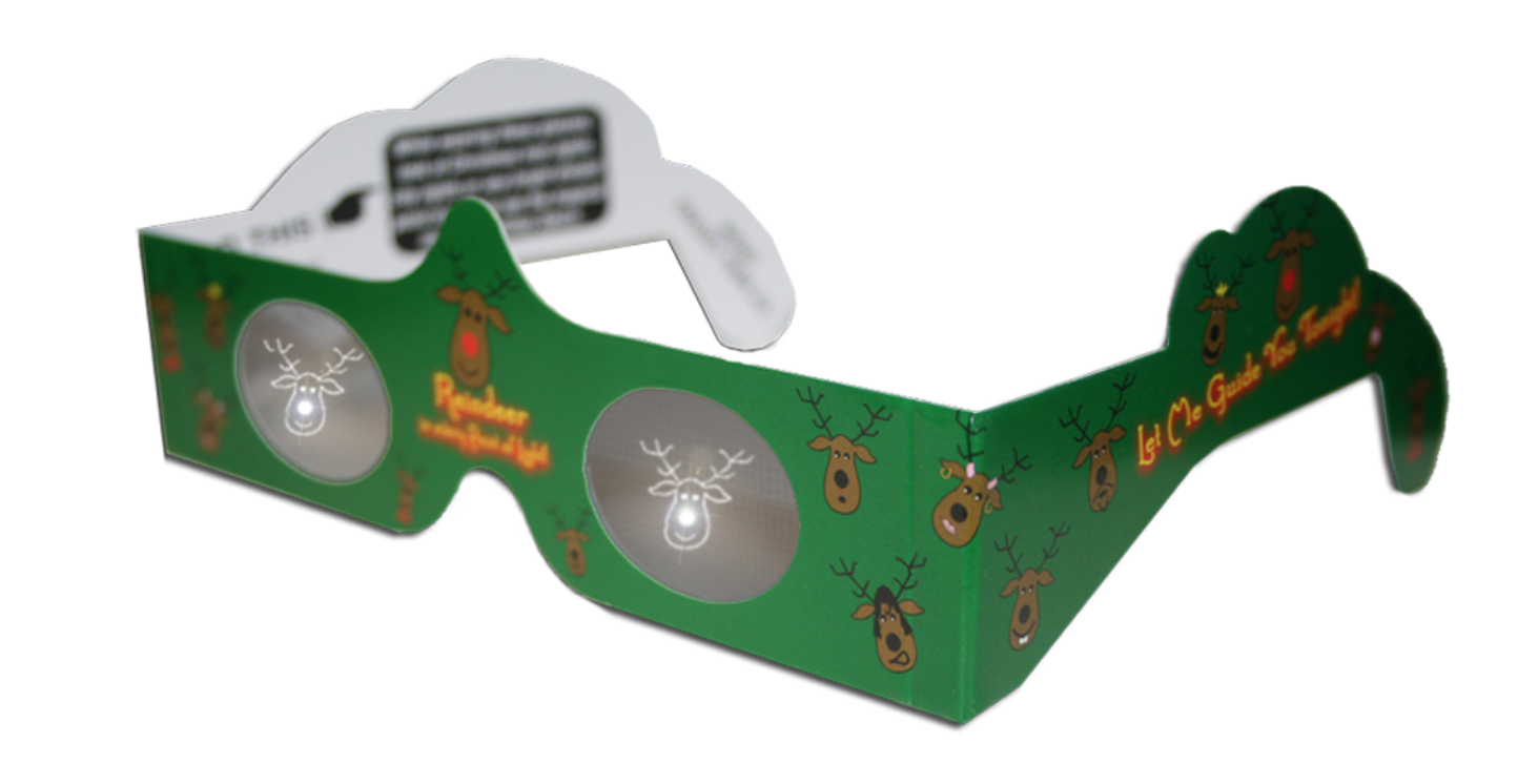 APO Reindeer Holiday Specs