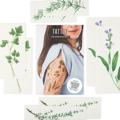 Tattly Bouquet Garni Tattoo Set Scented 5063