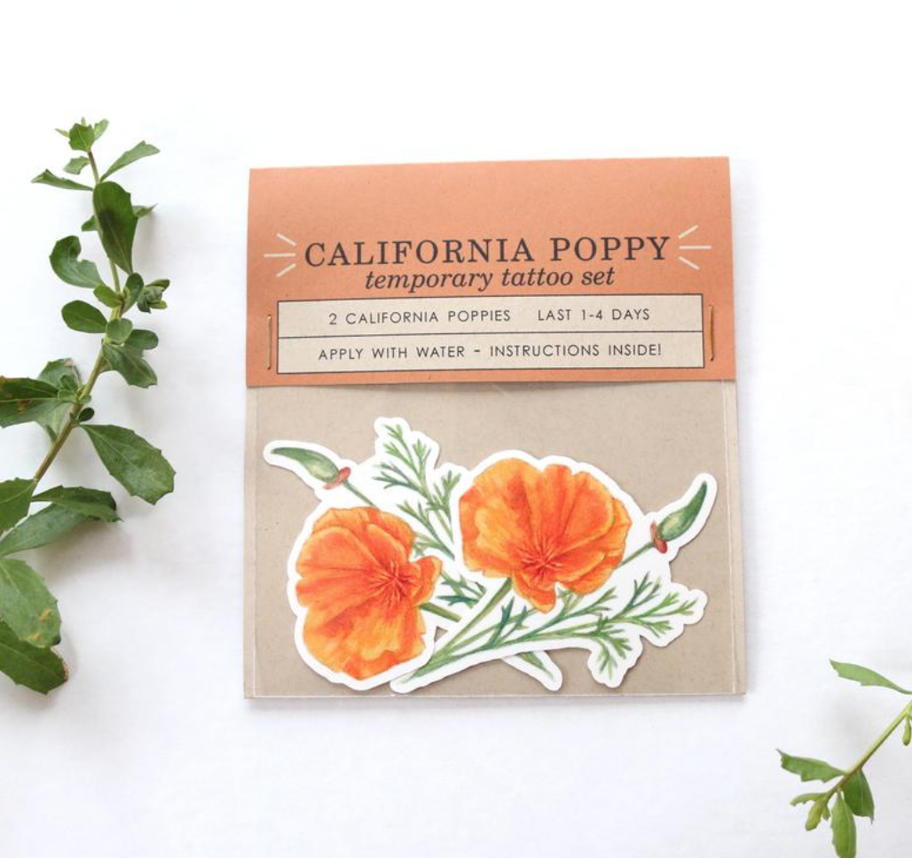 kirsten makes tattoos — California native plants for Lida. Thank you for...